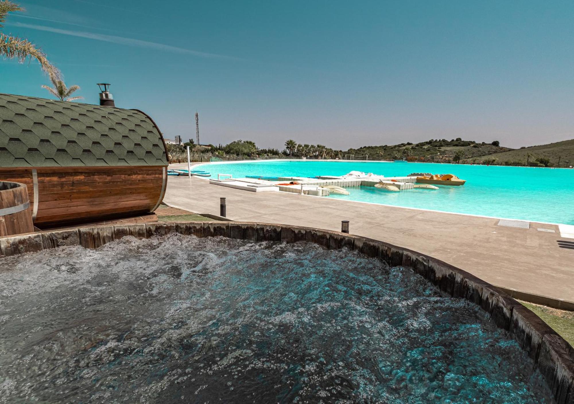 אסטפונה Alcazaba Lagoon 2425 Luxury Private Beach מראה חיצוני תמונה