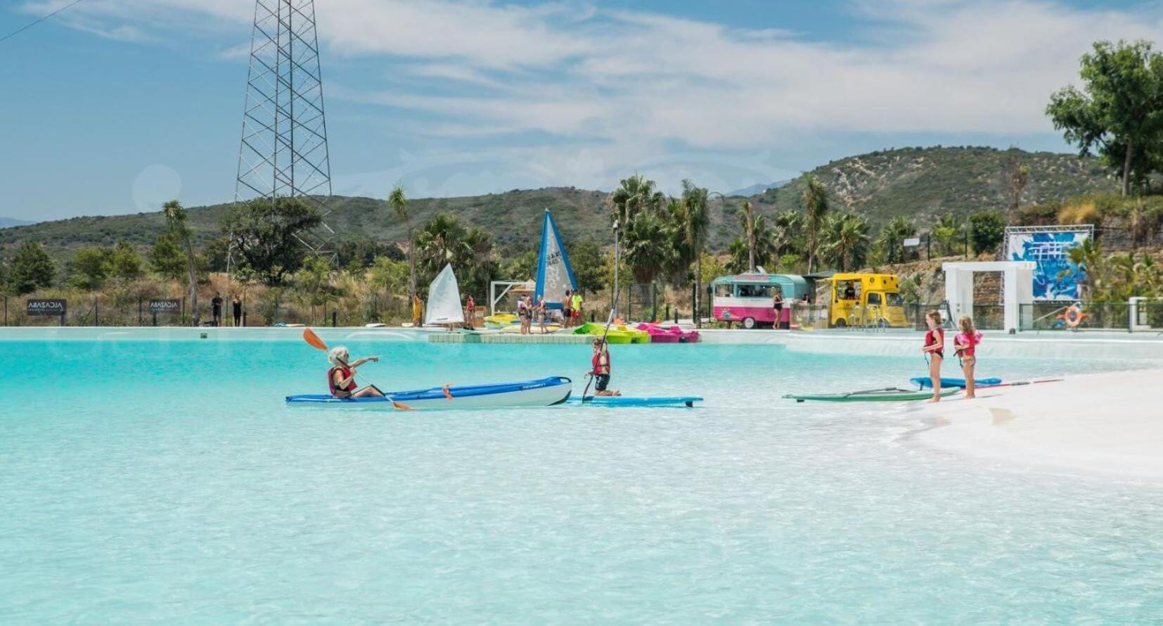 אסטפונה Alcazaba Lagoon 2425 Luxury Private Beach מראה חיצוני תמונה